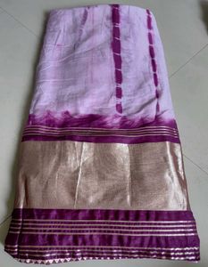 Purple  Saree