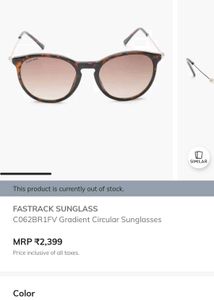 New Fastrack Sunglasses