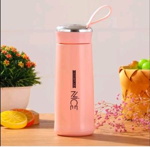 Nice Premium Glass Water Bottle, 400ml