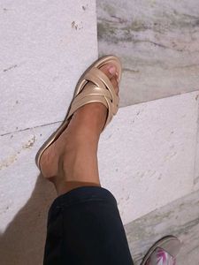 Elegant Gold Flats