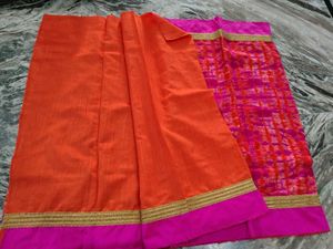 Banaras Lehenga Style Saree