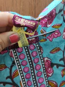 Floral Print Kurta