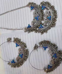 Oxidised Jewellery, Nacklace With Earrings 🥰