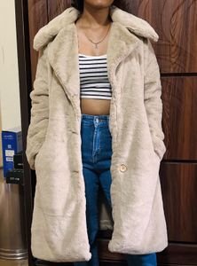Faux Fur Long Coat