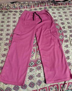 Pink Cargo Pants