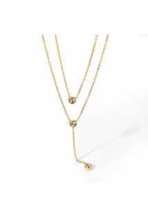 Scottie Layered Gold Necklace Anti tarnis