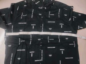 Max Solid Black Shirt