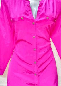 🎁Buy 2 Get 1 Free 🎁 Pink Button-Down Top