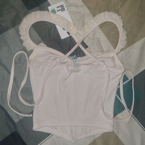 Newme Sweetheart Neckline Top