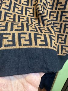 Fendi Fabric Ff Motif Jumper Women
