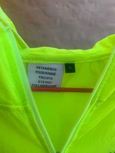 Vetments luxury brand raincoat orignal