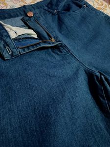 Dark Blue Bootcut Jeans