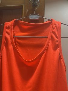 Orange Tank Top
