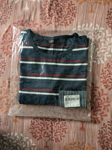 Striped Round Neck Tshirt