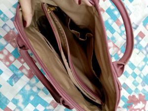 Caprese Pink Satchel Bag