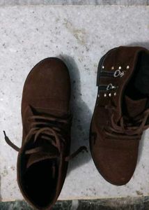 Brown Ankle Boots