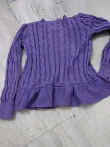 Ralph Lauren Cute Purple Cardigan