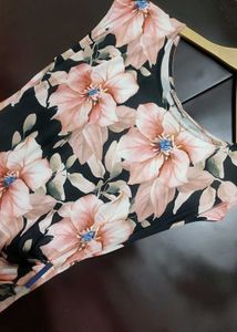 Multi Floral Print Dress For Girl Or Woman 34 Bust