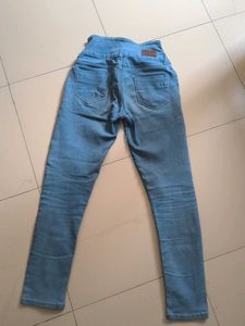 High Waisted Denim Jeans