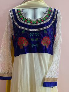 Elegant Ethnic Long flair Gown