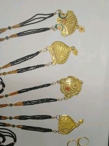 Combo Of 4 Mangalsutra With Free Earings