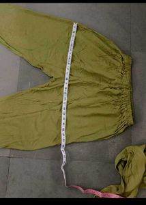 Elegant Olive Green Kurta Set 2