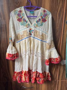 Boho Embroidered Top/Dress