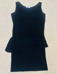 Black Short Dress For Gorls