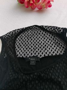 Black Sleeveless Bodysuit