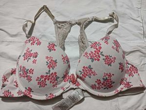 Floral Print Bra pedded 🔥34,36 B