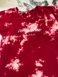 LOVELY TIE &amp; DYE NIGHTSUIT IN M/L