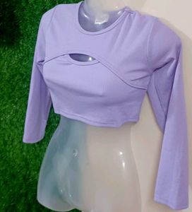 Chic Cutout Crop Top