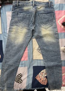 True Religion Jeans Blue Colour