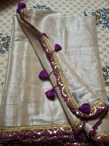 Elegant tant tissue saree..