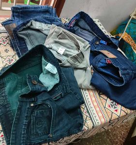 CODE Slim Fit Khaki Trousers