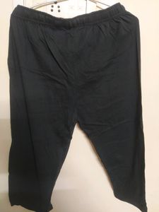 Black Capri Night Wear Knee Length