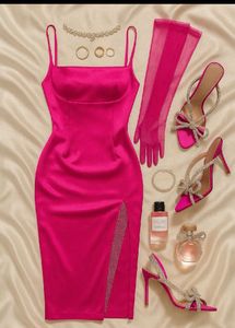 Luxury 💎 Satin Dress💎| Vintage Style💕