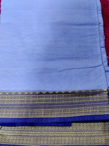 Huge Price Drop✨️Lavender Cotton Saree