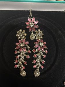 Elegant Pink Jewelry Set