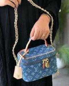 LOUIS VUITTON VANITY PM DENIM SLING BAG*Wd Box