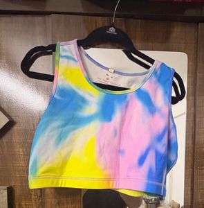 Tie Dye Sports Bra - 2 Size 40 and 42