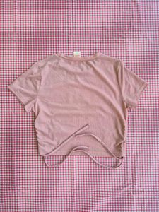 Urbanic pink crop top