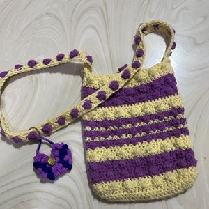 Pretty Crochet Sling😎