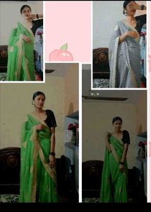Wedding Wear Saree With Blouse Available