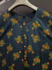 Floral Print Kurta Set