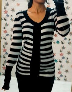 Striped Fitted Sweater
