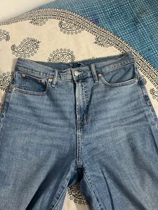 beautiful wide leg denim jeans 👖