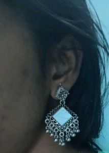 Oxidized jhumka
