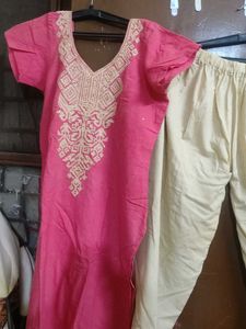 Pink Kurta Set