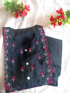 Black Kurta Set
